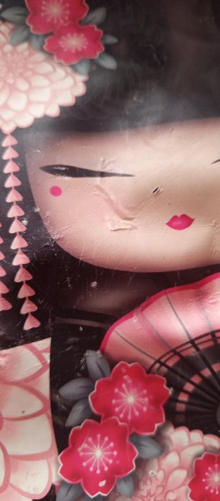 Mochila Kimmilala estilo Kokeshi