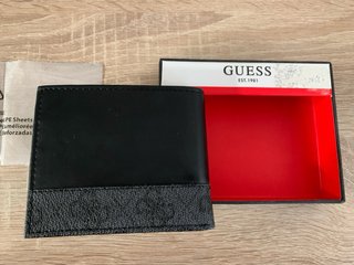 Cartera Guess Negra Original
