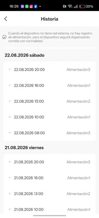 Comedero automático para mascotas