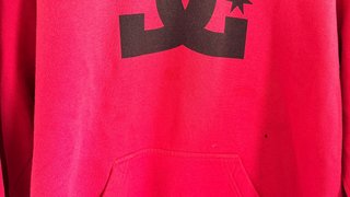 Sudadera DC Roja con Logo