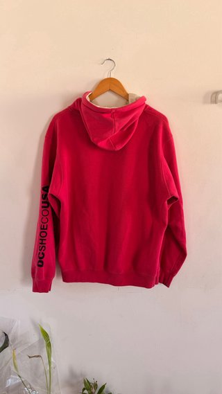Sudadera DC Roja con Logo