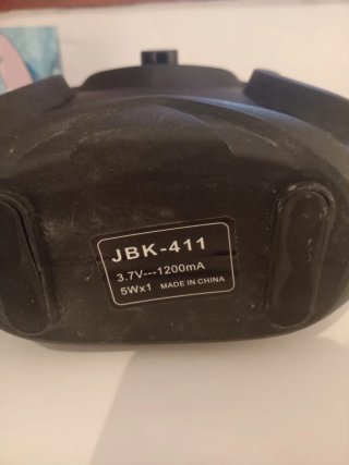 Altavoz JBK-411 Bluetooth Negro