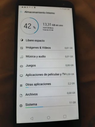 LG K40 blu