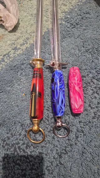 Conjunto de Facas Artesanais com Bainhas