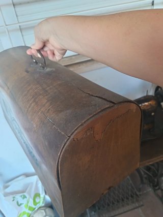 Máquina de coser Singer antigua