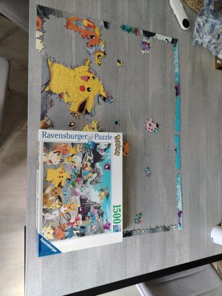 Puzzle Pokémon 1500 piezas Ravensburger