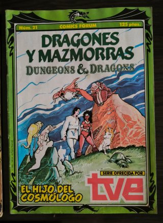 Cómics de series de televisión/películas. 10€ c/u