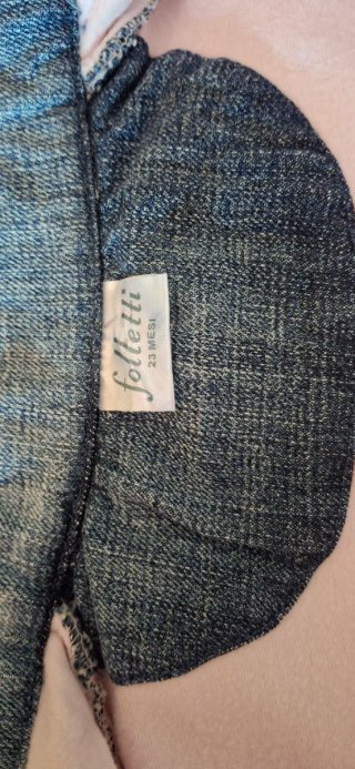 Felpa bambina rosa e jeans