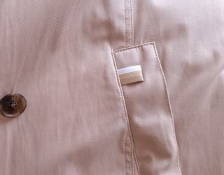 Gabardina C&A Beige con Capucha