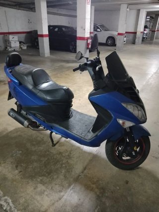 Moto Scooter SYM 125cc Azul