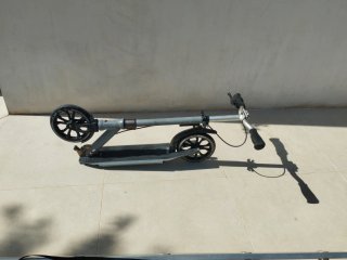 Patinete plegable adulto gris