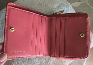 Cartera BIMBA Y LOLA rosa textura serpiente