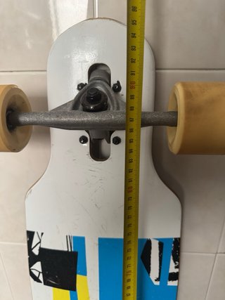 Monopatín Longboard Negro