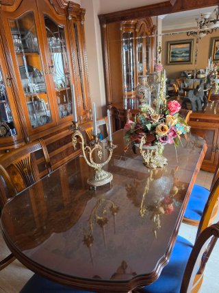 Conjunto Salón Clásico Barroco Italiano