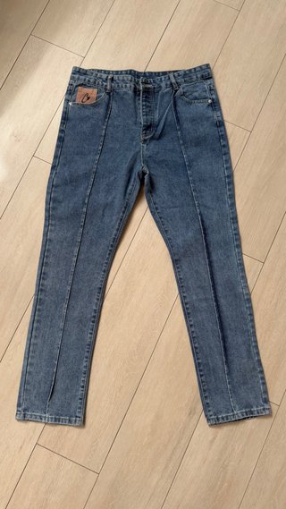 Pantalón vaquero Corteiz azul nuevo sin etiquetas