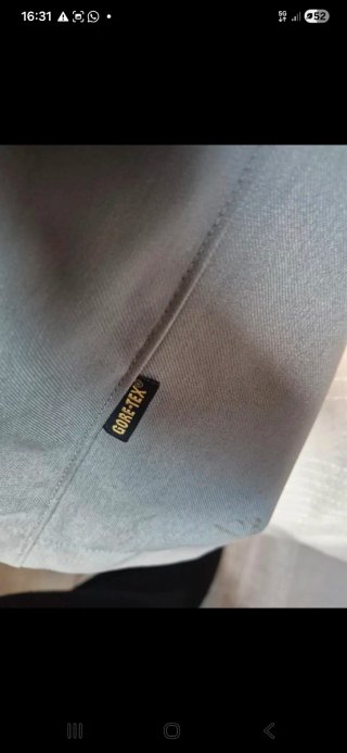 Chaqueta de moto Dainese gris