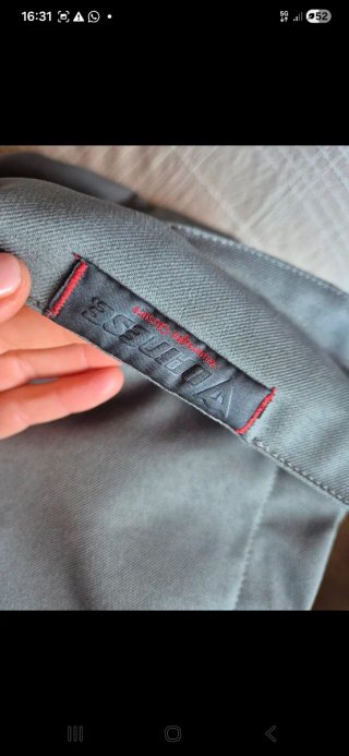 Chaqueta de moto Dainese gris