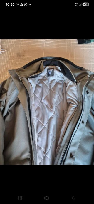 Chaqueta de moto Dainese gris