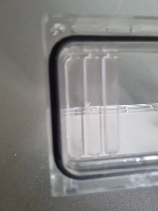 Ventana de plástico para cuadro eléctrico