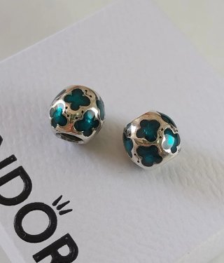 2×Charm Pandora Mariposas Bebé