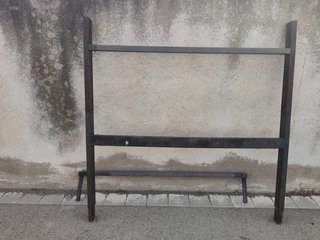Remolque 750kg 2 ejes, freno y abatible