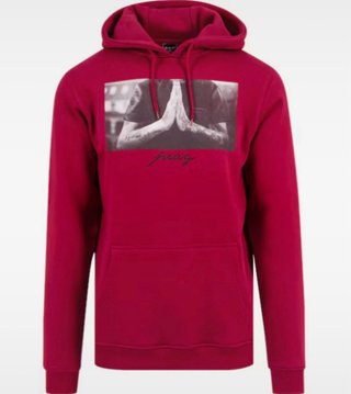 Sudadera Snipes Roja con Estampado