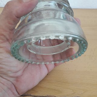 JICARA VIDRIO AISLANTE ELCTECRICO PISAPAPELES