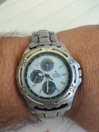 Reloj Viceroy Multifunción Plata y Blanco