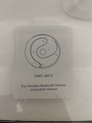 Auriculares Deportivos OWS-JM13 Bluetooth Negro