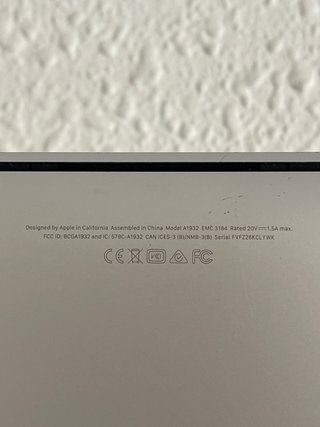 MacBook Air 2019 A1932