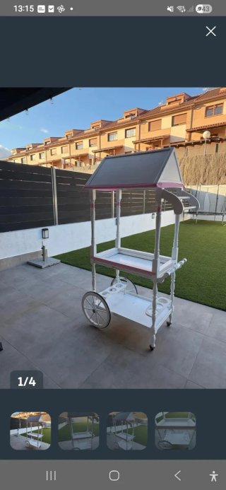 Carro de chuches para comuniones,bautizos,fiestas