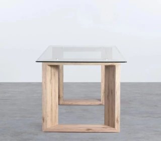 Mesa Comedor Cristal (sillas no incluidas)