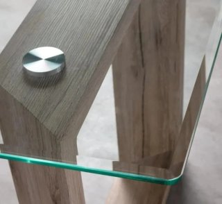 Mesa Comedor Cristal (sillas no incluidas)