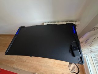 Mesa gaming / teletrabajo con luces led