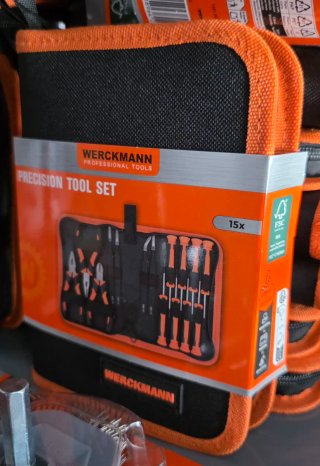 WERCKMANN Precision Tool Set 15x