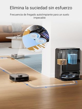 EUREKA J12 Ultra Robot Aspirador y Fregasuelos