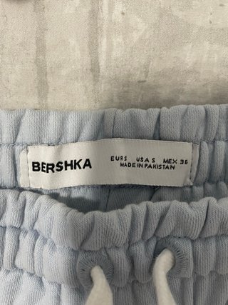 Pack 2 pantalones cortos Bershka azul y rosa