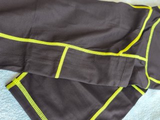 Calções de ciclista pretos Rocorose
