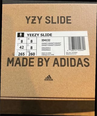 Adidas Yeezy Slide Granite Talla 42