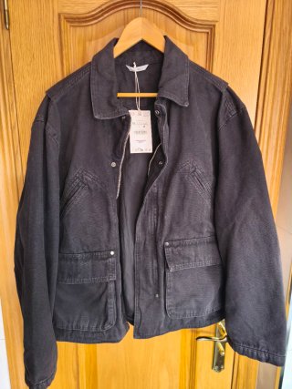 Chaqueta Estilo Vaquera Negra