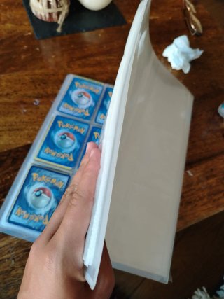 Álbum de cartas Pokémon (284 cartas)