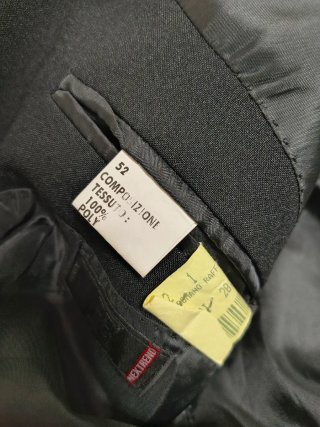FB Nextrend Completo Uomo Nero Taglia L