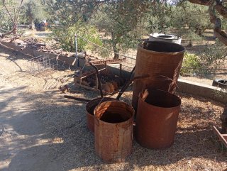 Lote aperos campo antiguos para decorar