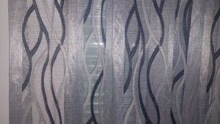 Visillos modernos con diseño ondulado