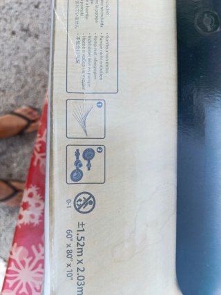 Colchón hinchable Intex de 150x200