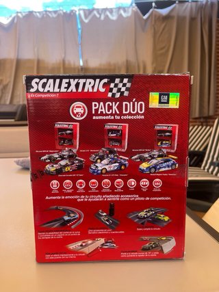 Pack Scalextric 2 Coches F1 y carreras