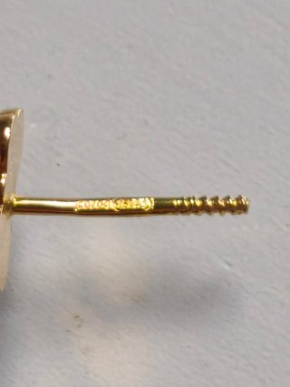 Pendientes bebé oro 18k de joyería El Corte Inglés
