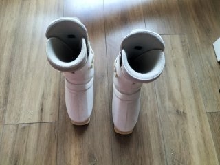 Botas de esquí Salomon Mujer Blancas