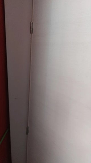 Puerta blanca madera enblock