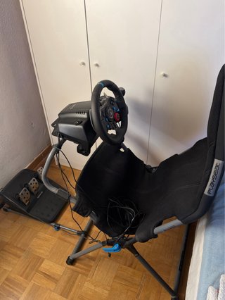 Volante Logitech G29 + Pedales + Palanca+sillalogx